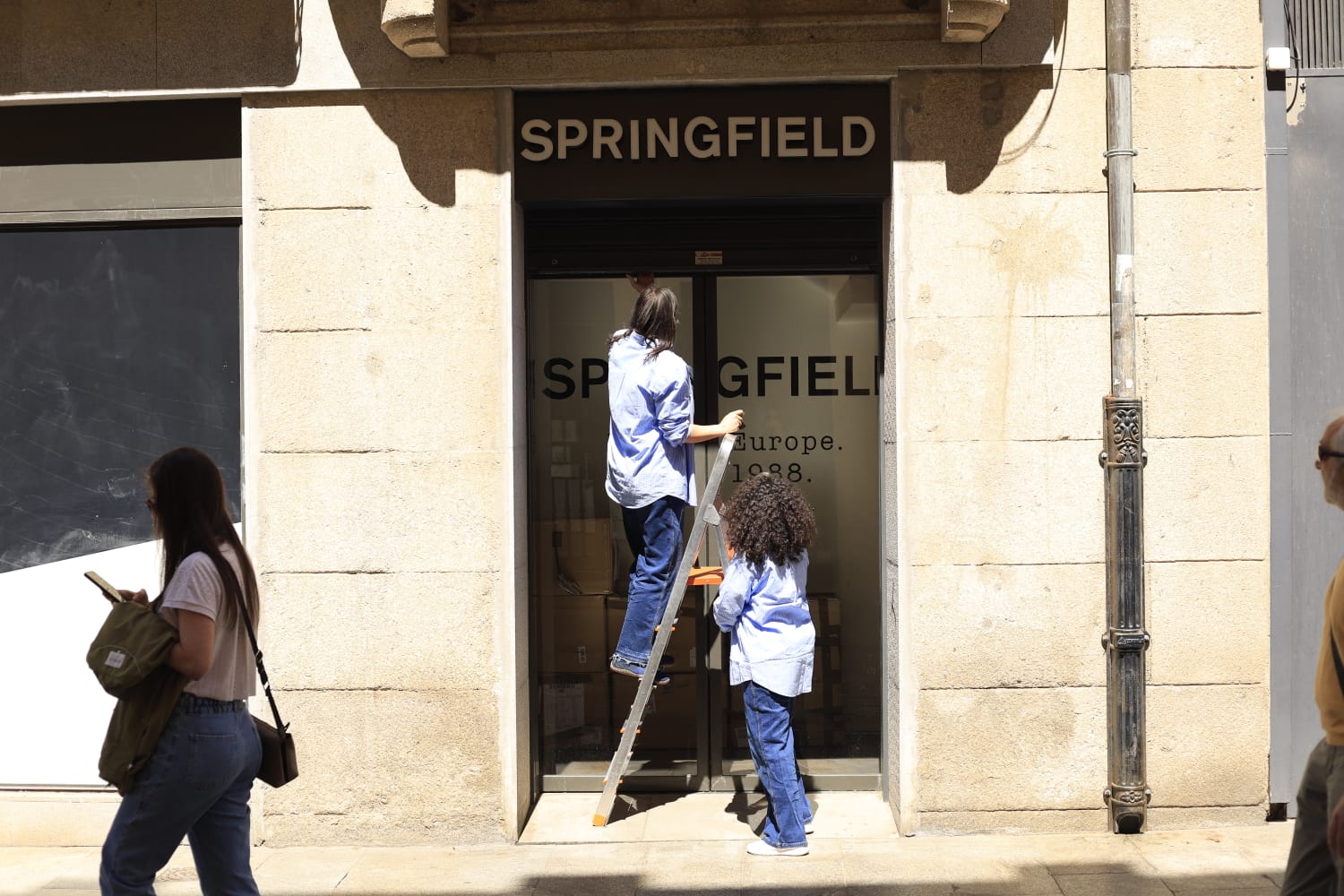 En imágenes, la Salamanca paralizada por el histórico apagón