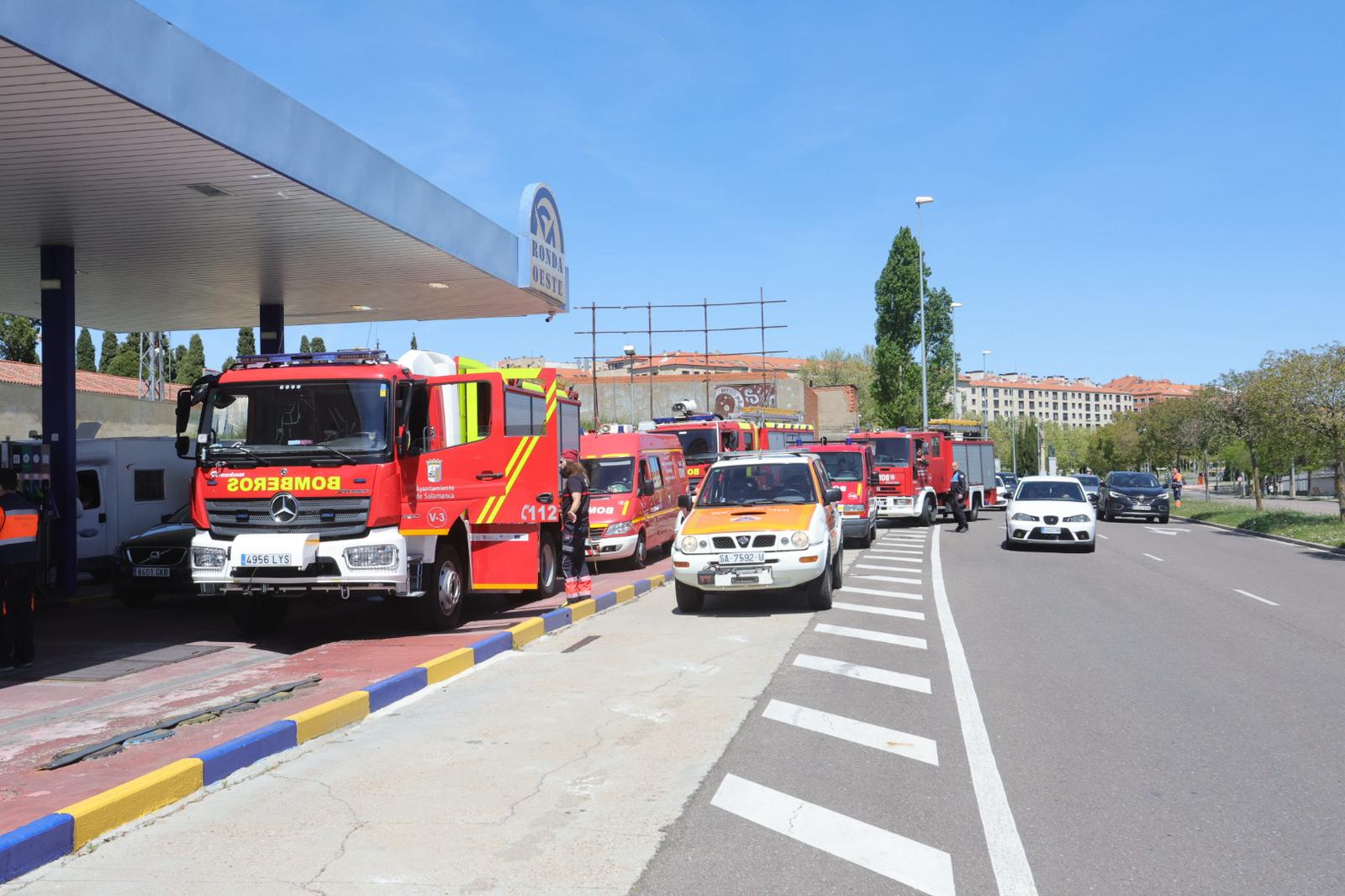 En imágenes, la Salamanca paralizada por el histórico apagón