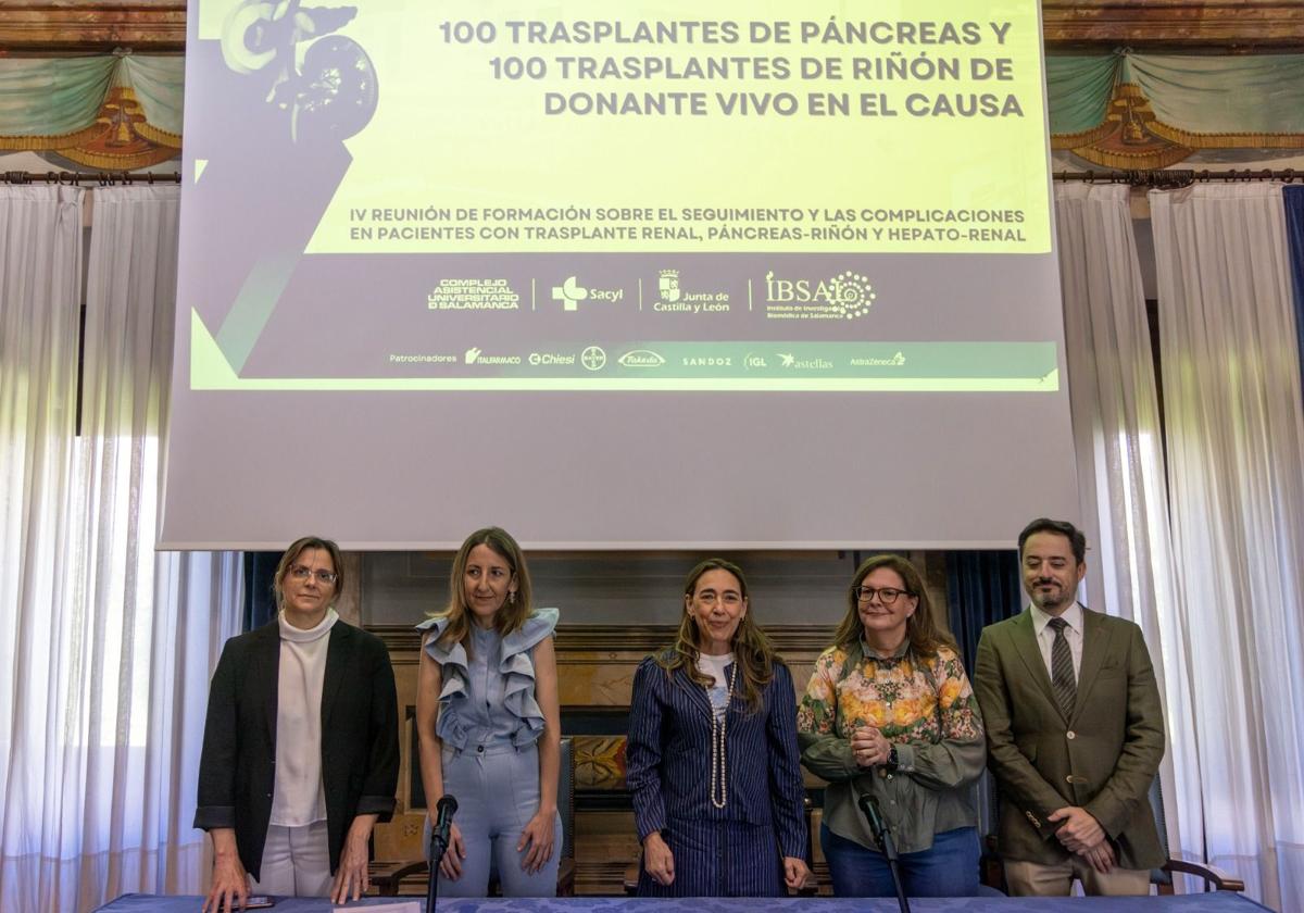 El Hospital de Salamanca celebra sus 100 trasplantes de páncreas y renales de donante vivo