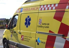 Ambulancia de Salamanca en una imagen de recurso