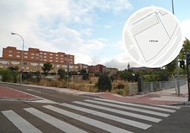 Solar donde se modifica el PGOU y su localización en la ciudad.