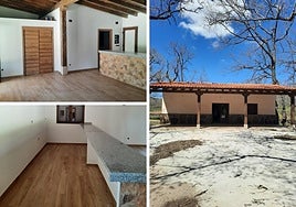 Instalaciones y exterior del bar de Lagunilla en el paraje de Vallejo de la Mata.