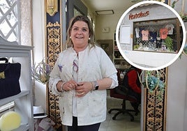 Estela, dueña de Manualidades Parchís.