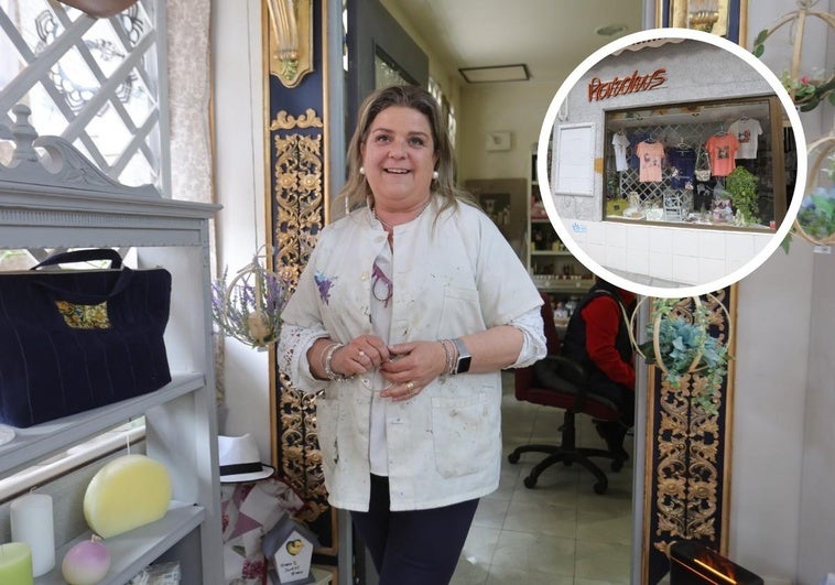 Estela, dueña de Manualidades Parchís.