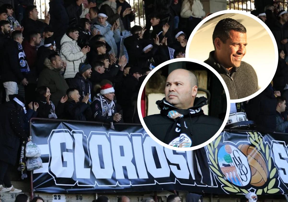 Varias peñas del Salamanca UDS advierten al club: «Con Lovato y Dueñas no nos abonamos»