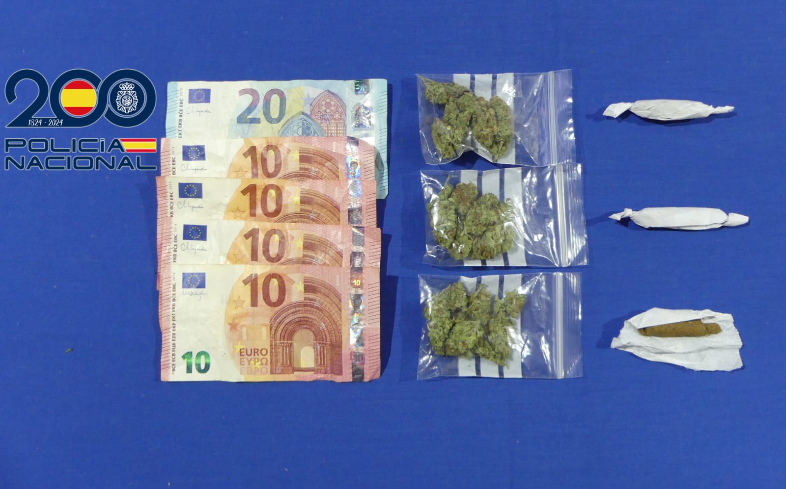 Detenida por llevar entre la ropa marihuana y hachís para su venta