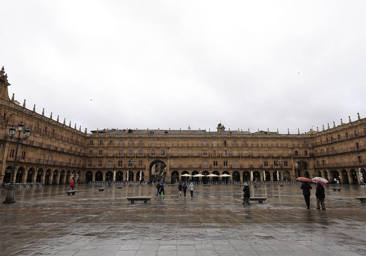 Alerta amarilla por lluvia, granizo y tormentas en Salamanca