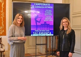 Presentación del Campeonato de Gimnasia Rítmica.