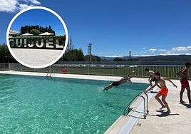 Vaso principal de la piscina municipal de Guijuelo.