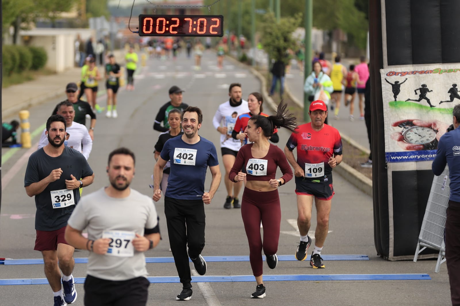 La solidaria carrera de Gudino por Villamayor, en imágenes