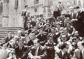 Asistentes a la primera edición de las Conversaciones de Salamanca (1955)