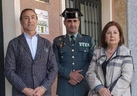 Pedro Samuel Martín García, Arturo Marcos Sánchez y Rosa María López Alonso.