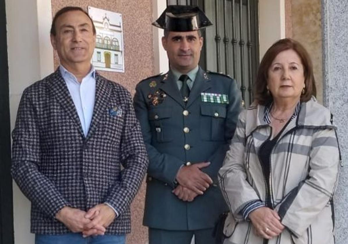 Pedro Samuel Martín García, Arturo Marcos Sánchez y Rosa María López Alonso.