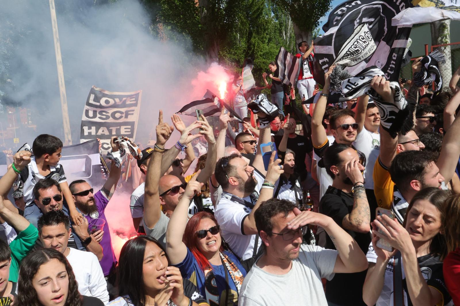 La afición se vuelca con Unionistas: no es la Copa, es la salvación