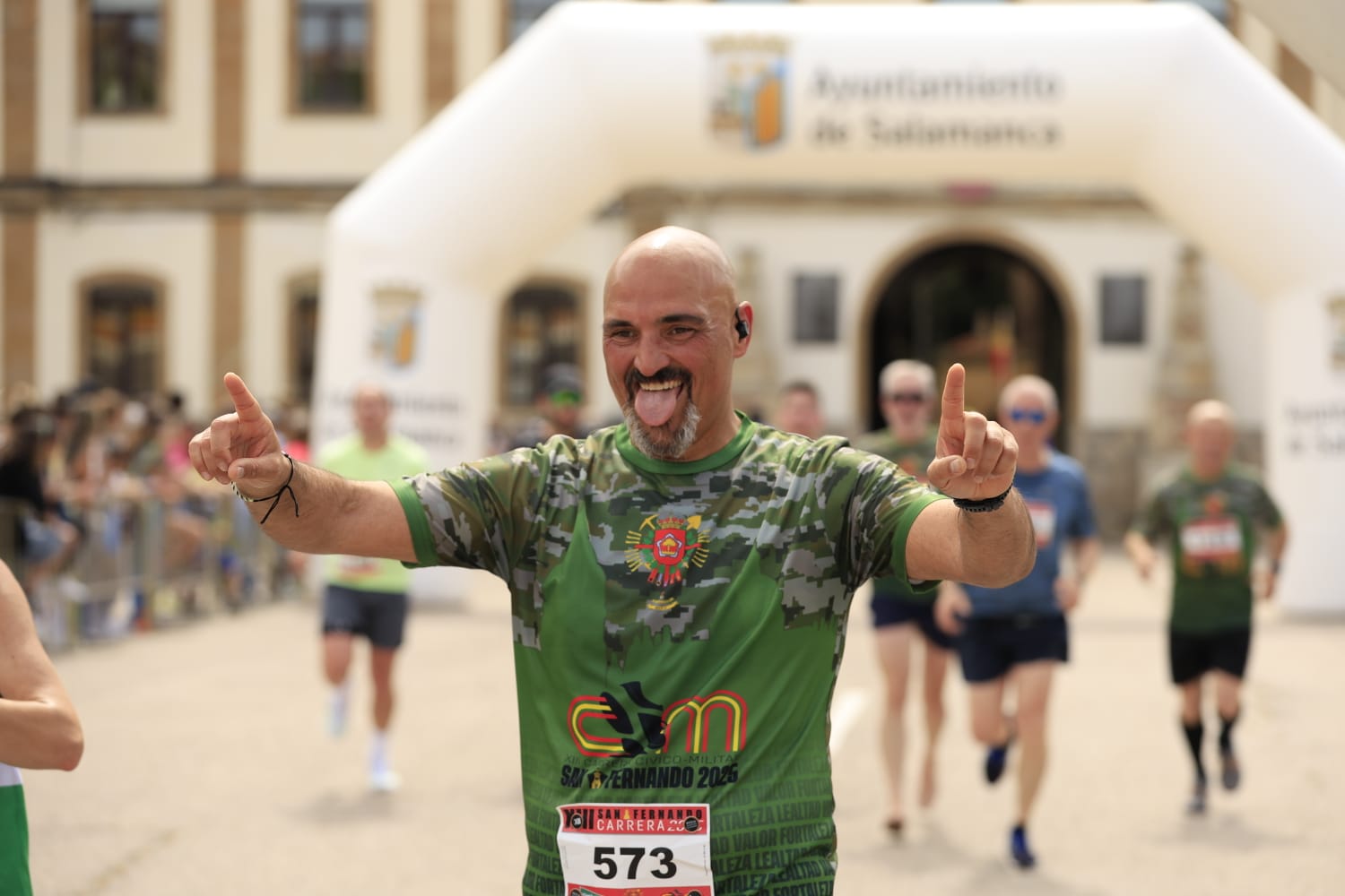La XIII Carrera Cívico-Militar &#039;San Fernando&#039; de Salamanca, en imágenes