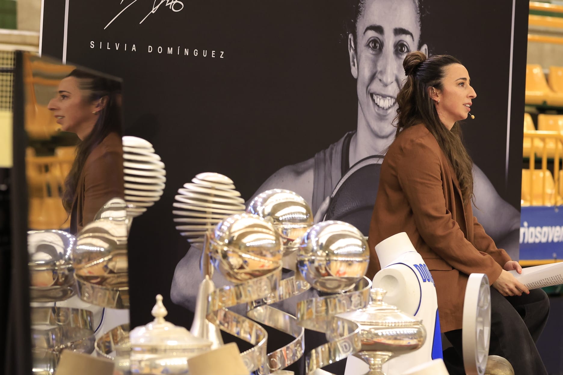 El adiós de Silvia Domínguez, en imágenes