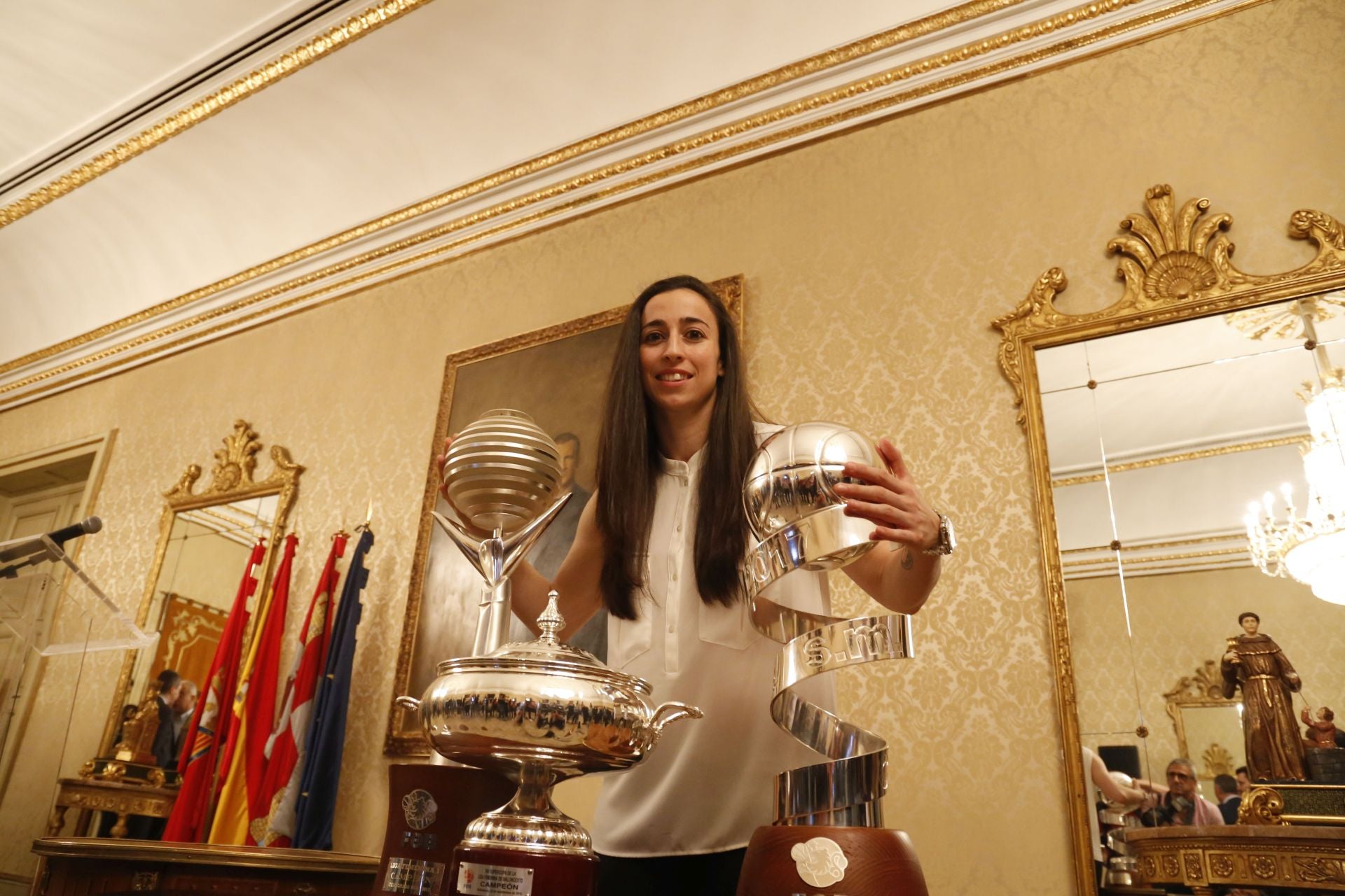 La carrera de Silvia Domínguez, en imágenes