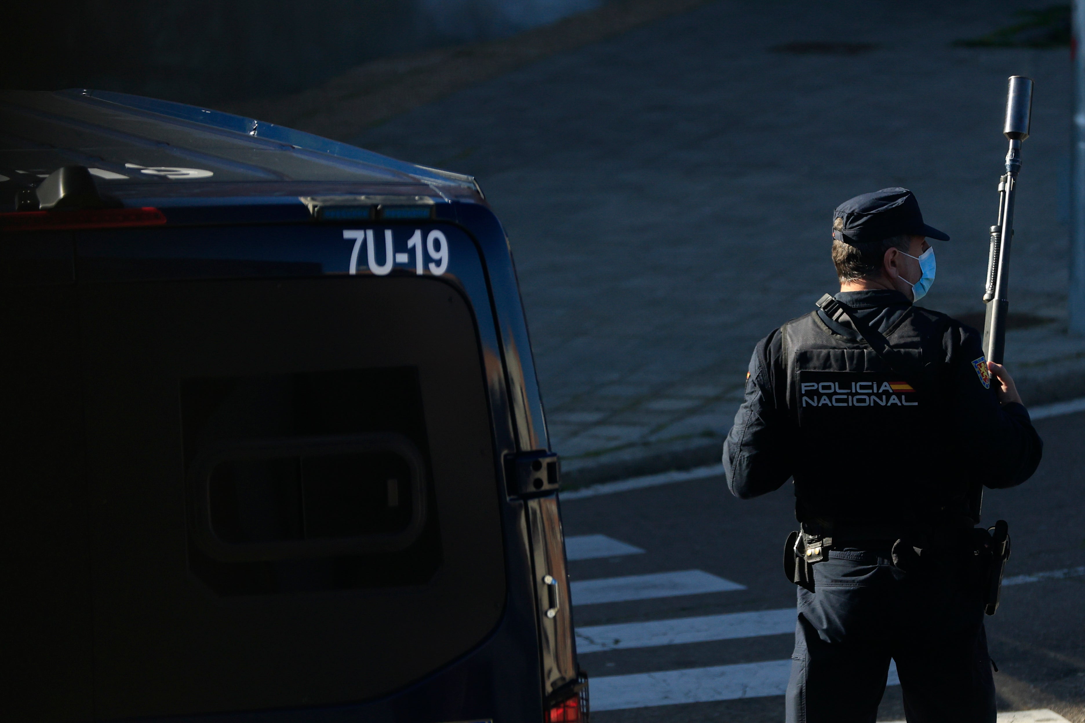 Policía Nacional en una redada este 2025