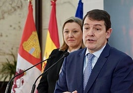 El presidente de la Junta de Castilla y León, Alfonso Fernández Mañueco.