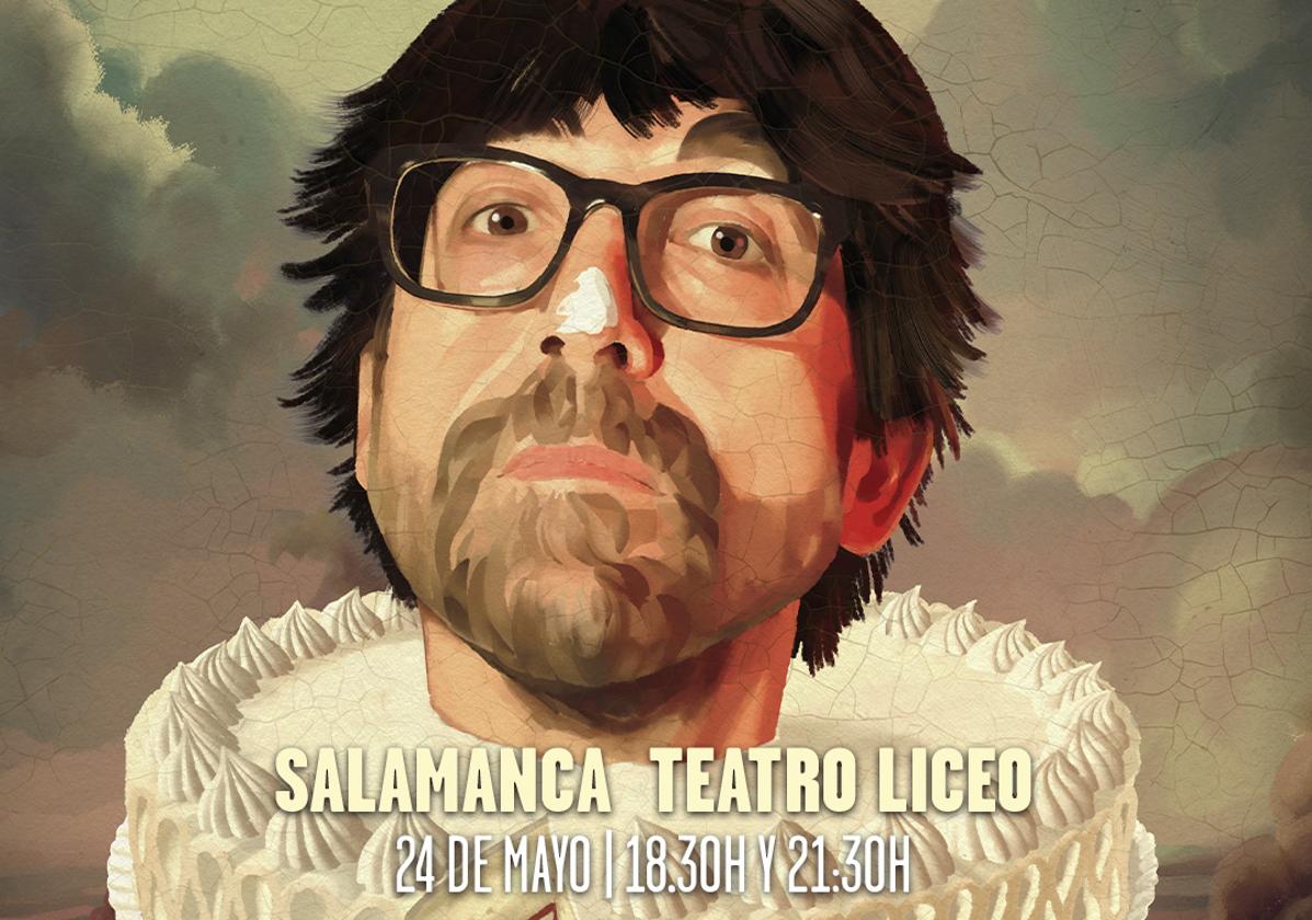 Un conocido cómico ofrecerá un monólogo en el Teatro Liceo de Salamanca