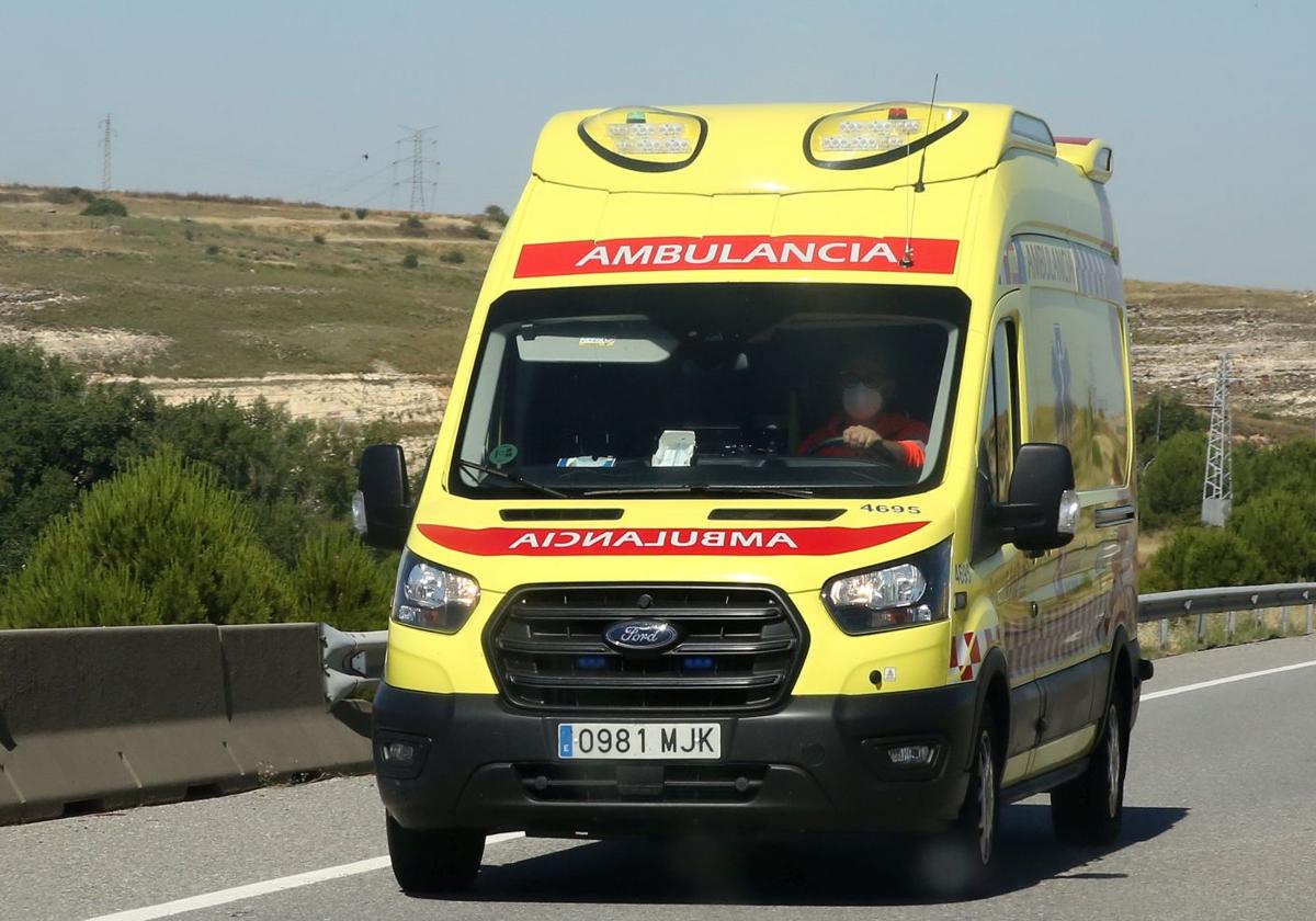 Asistencia para una niña tras una colisión en Salamanca