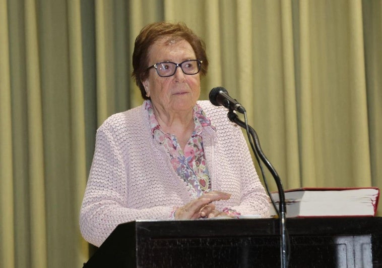 La profesora trinitaria María Teresa Cuesta, más conocida como Sorma.