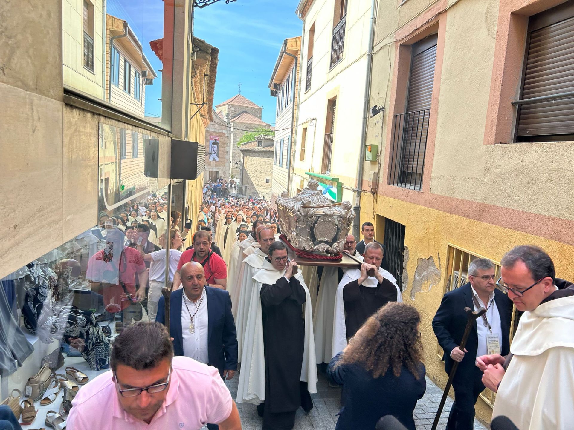 El traslado de Santa Teresa de Jesús en imágenes