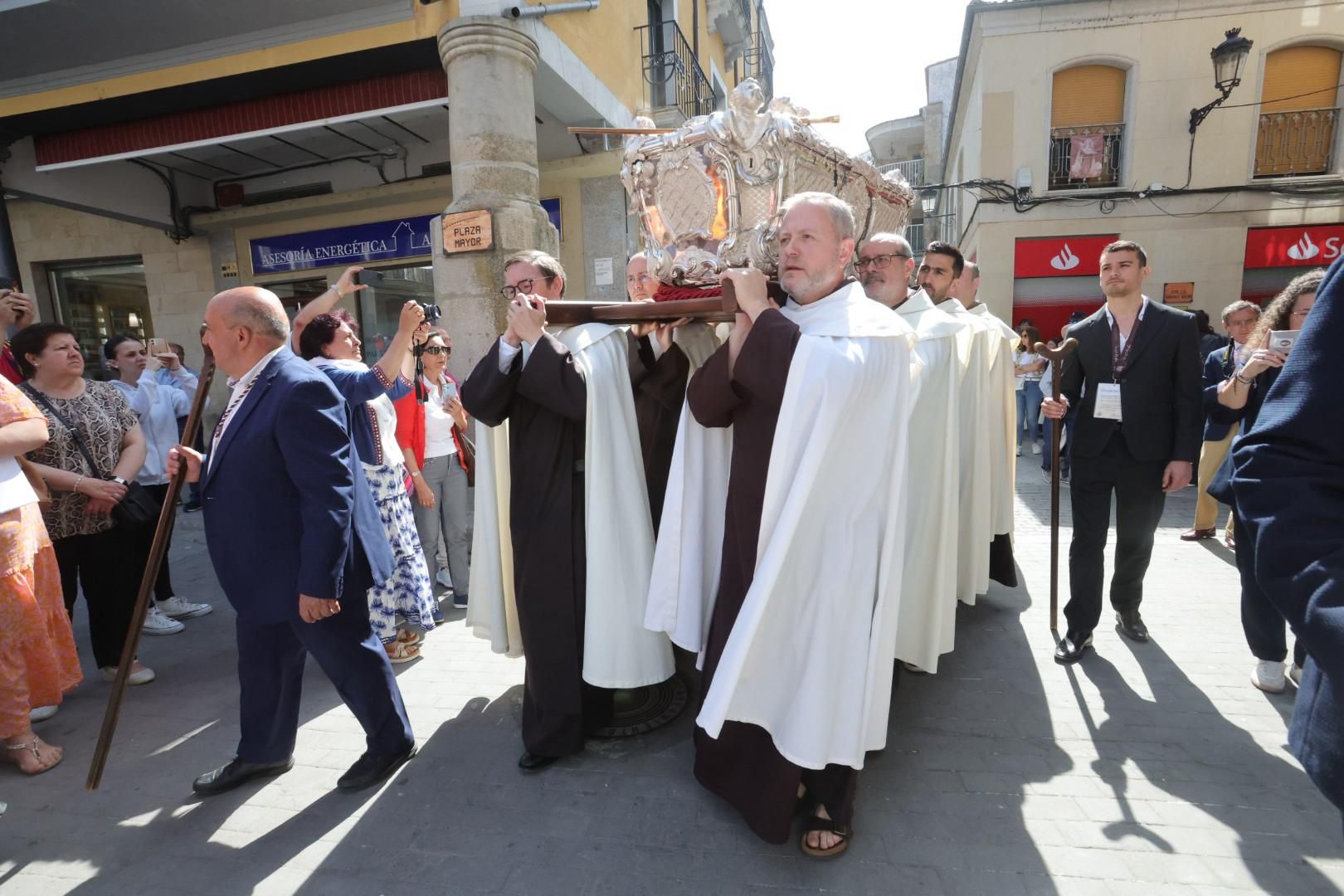 El traslado de Santa Teresa de Jesús en imágenes
