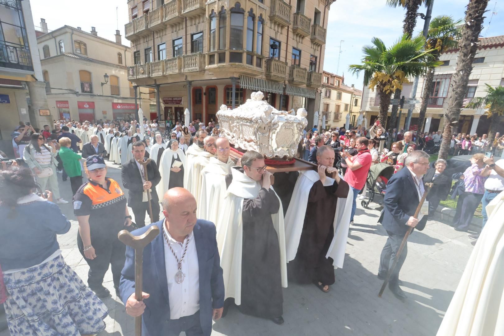 El traslado de Santa Teresa de Jesús en imágenes