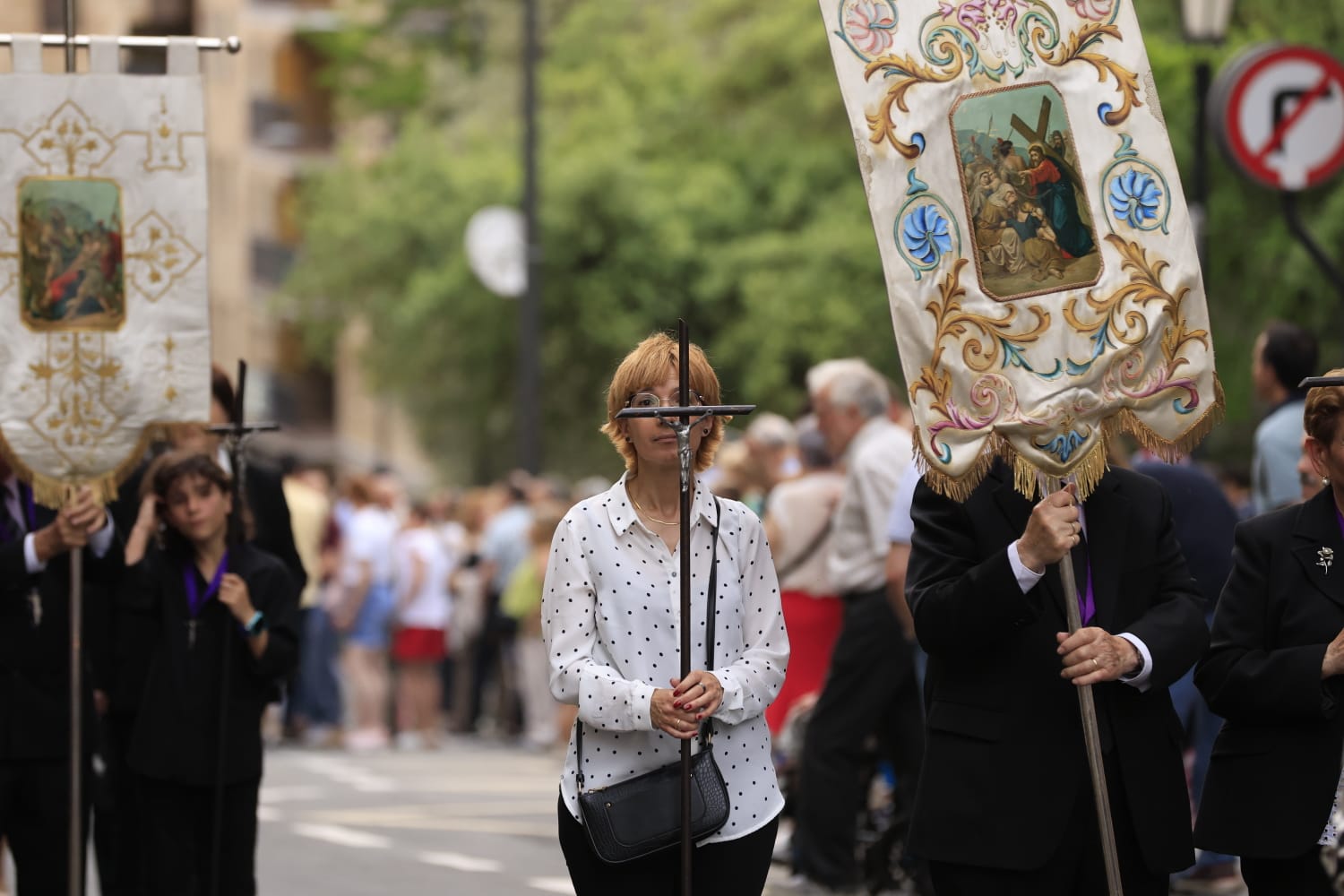 La procesión del Cristo de los Milagros, en imágenes