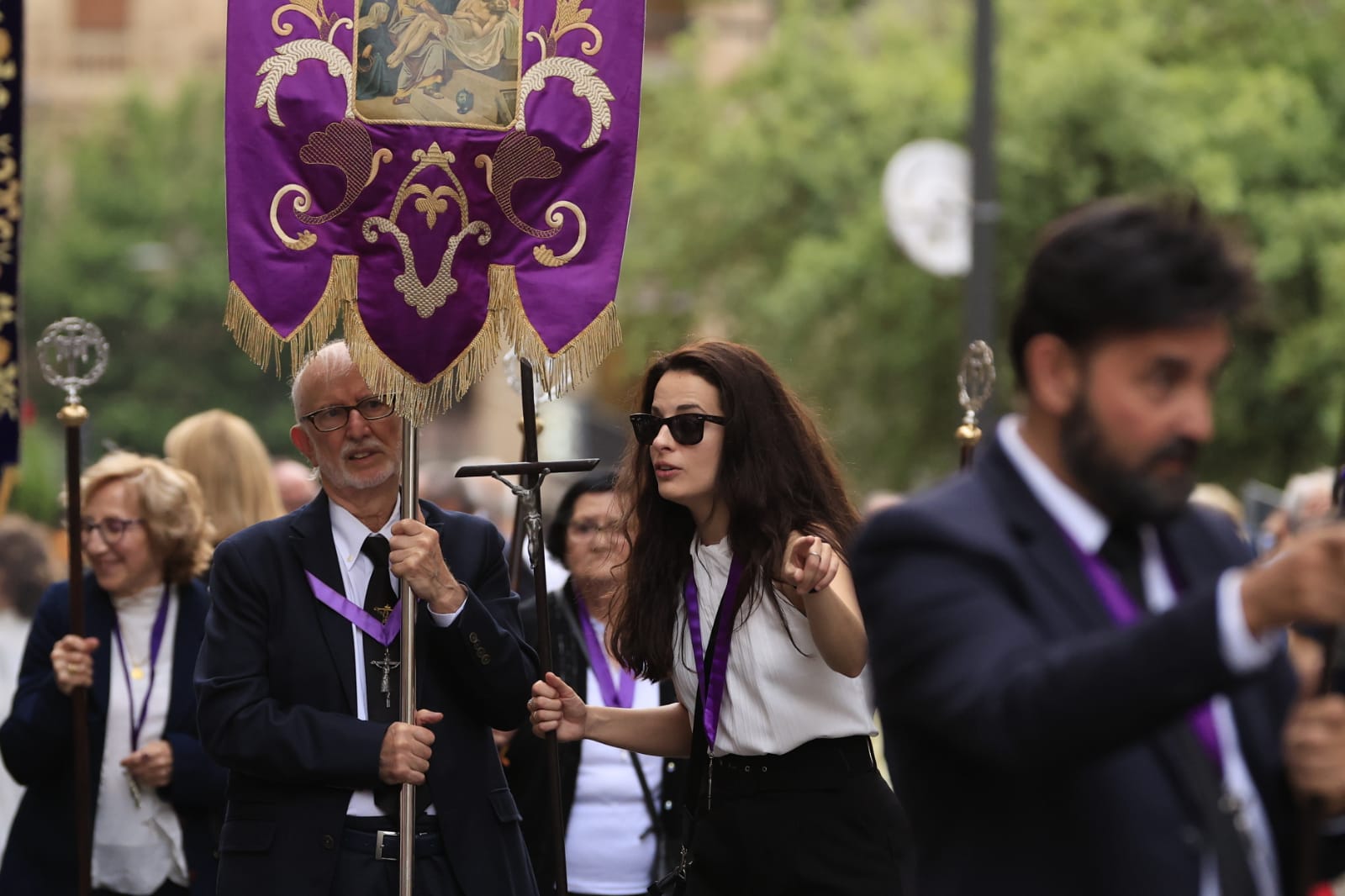 La procesión del Cristo de los Milagros, en imágenes
