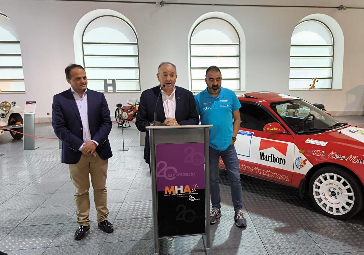 Presentación del Rally Entresierras Histórico-Guijuelo en el MHAS.