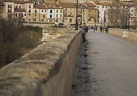Pretiles del Puente Romano de Salamanca.