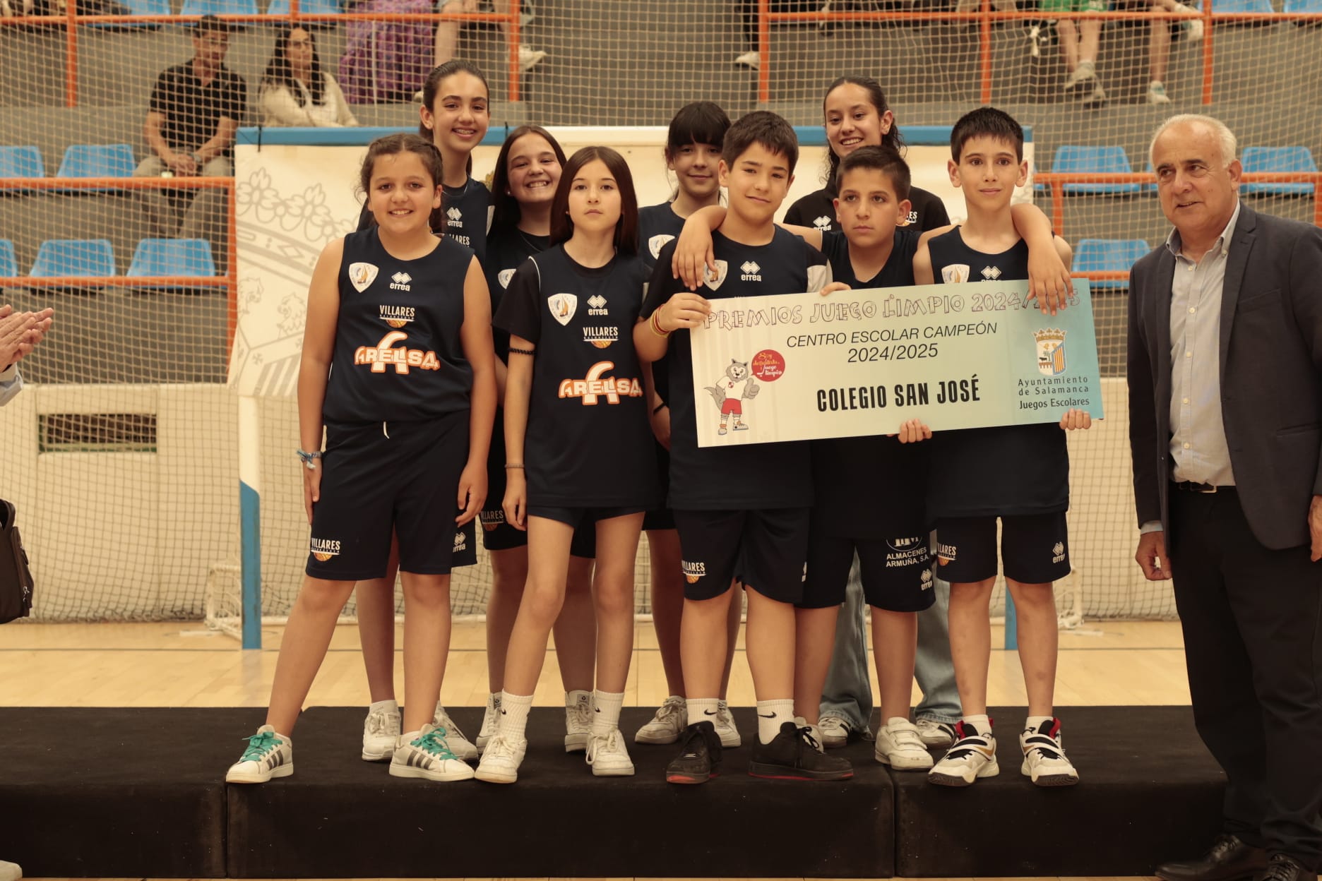 Entrega de premios de los Juegos Escolares 2024-2025