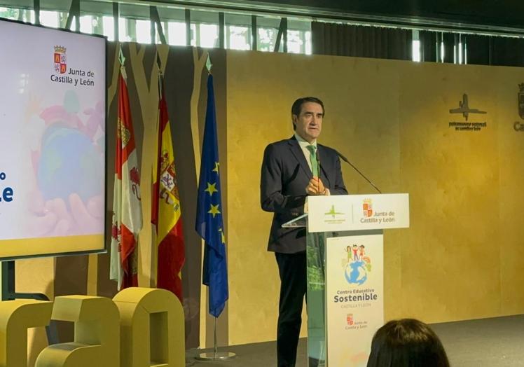 Juan Carlos Suárez-Quiñones, consejero de Medio Ambiente, Vivienda y Ordenación del Territorio.