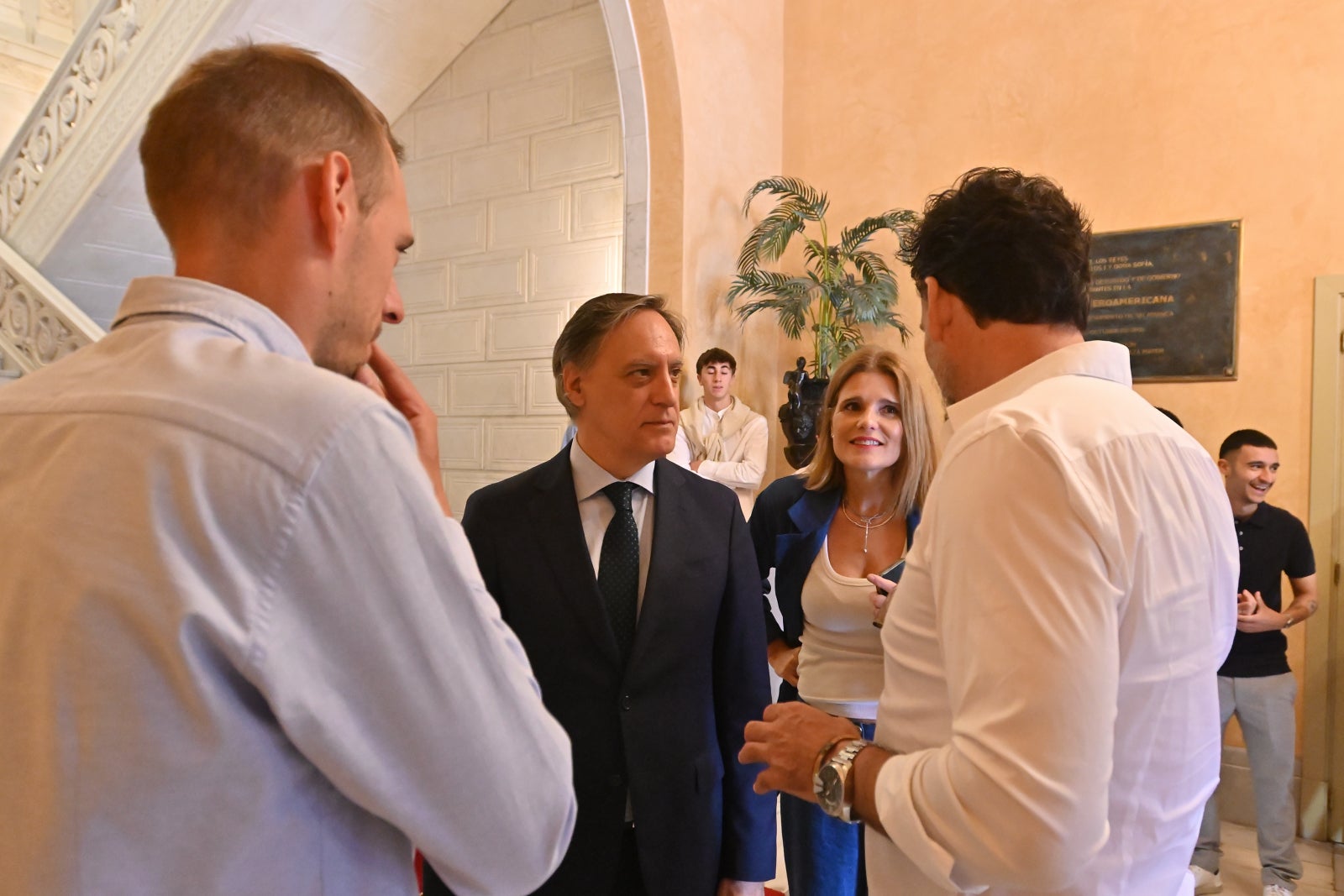 El Ayuntamiento reconoce el éxito logrado por el Juvenil A de Unionistas