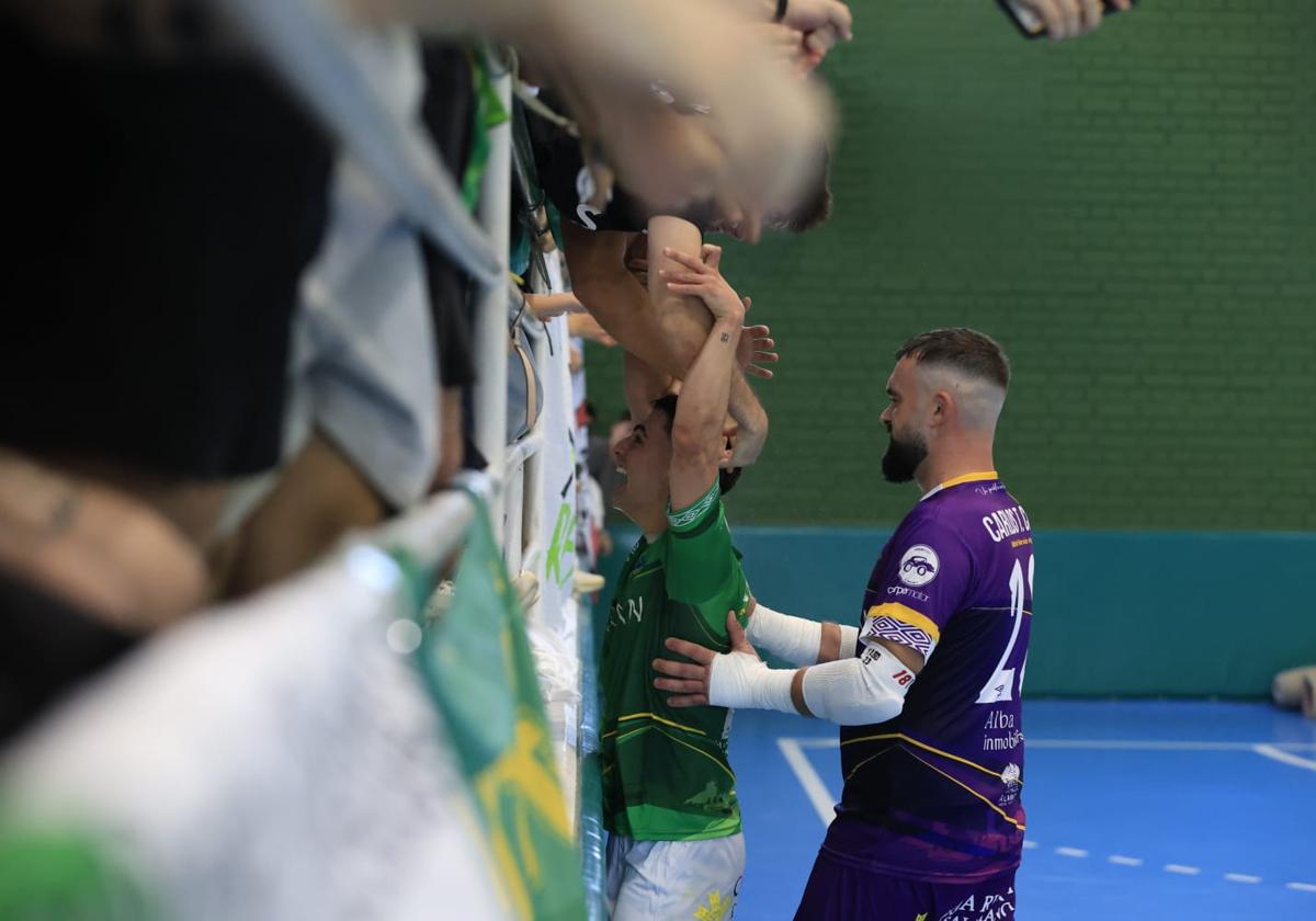 Fiesta del fútbol sala en Salamanca: el Albense se marcha a Navarra al grito de &#039;sí se puede&#039;