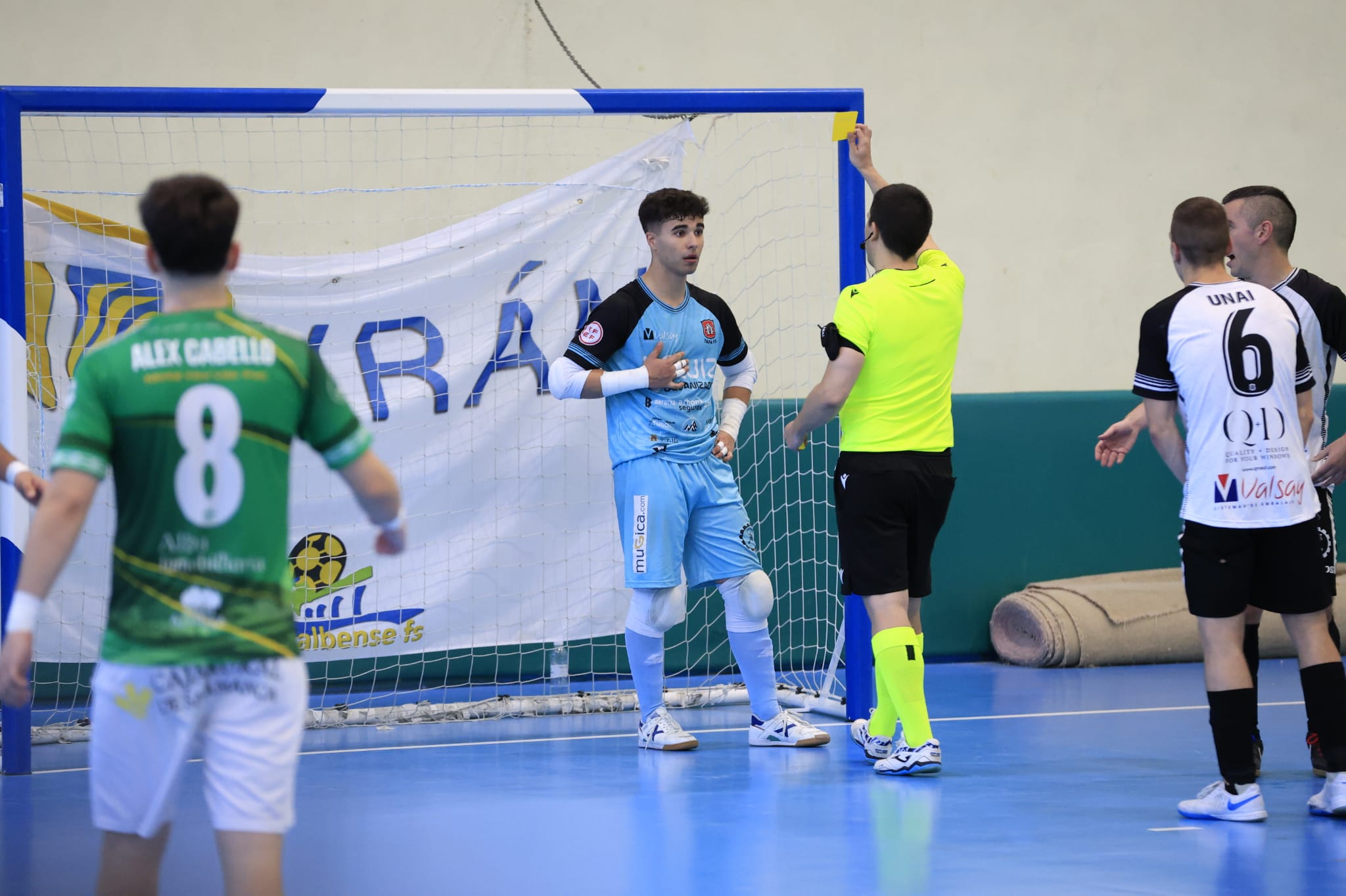 Fiesta del fútbol sala en Salamanca: el Albense se marcha a Navarra al grito de &#039;sí se puede&#039;