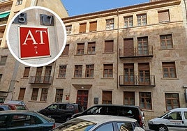 El edificio de 1960 y catalogado, ya transformado en hotel de apartamentos.