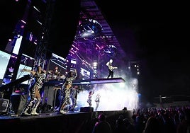 Actuación de Panorama en Castellanos de Villiquera el año pasado.