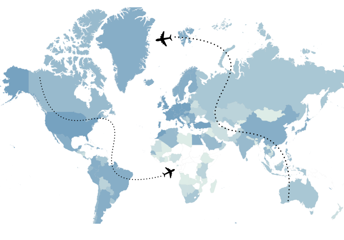 Mapa del mundo