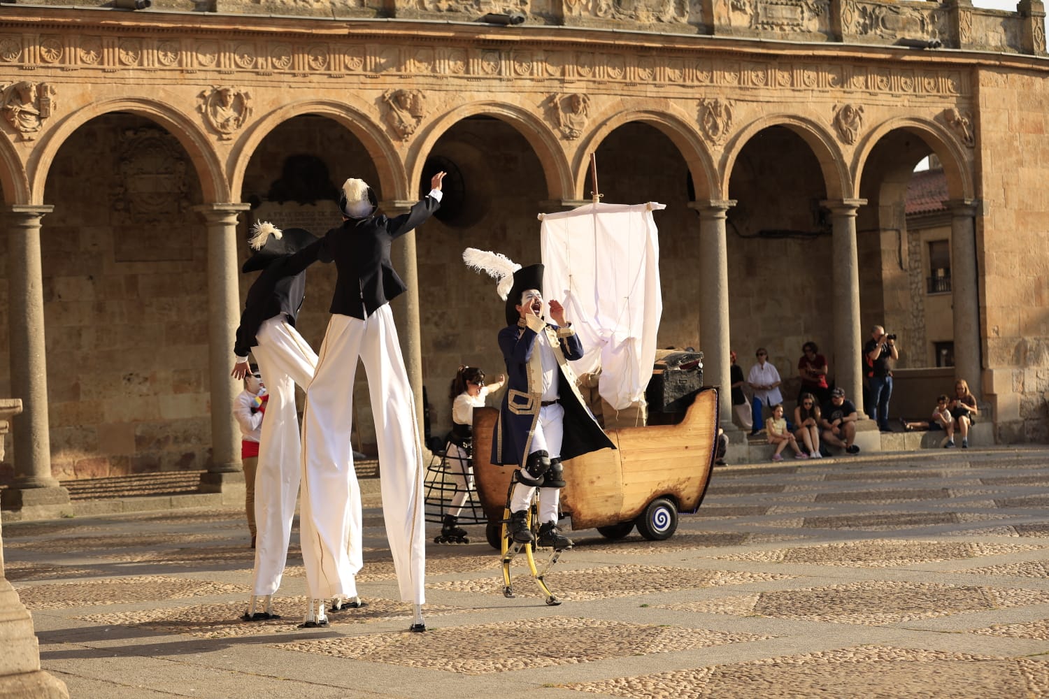 Salamanca, a bordo del Navalia en su estreno absoluto