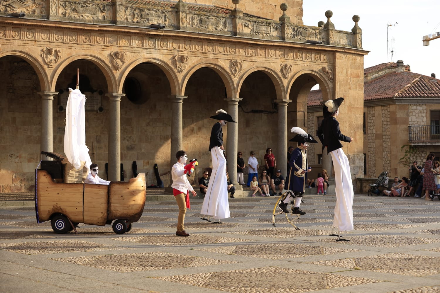 Salamanca, a bordo del Navalia en su estreno absoluto