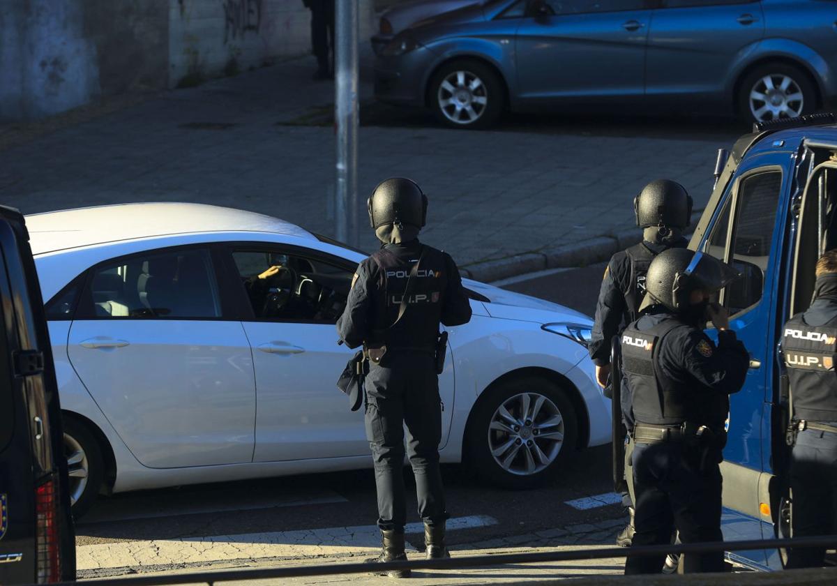 Policia Nacional de Salamanca en un imagen de archivo