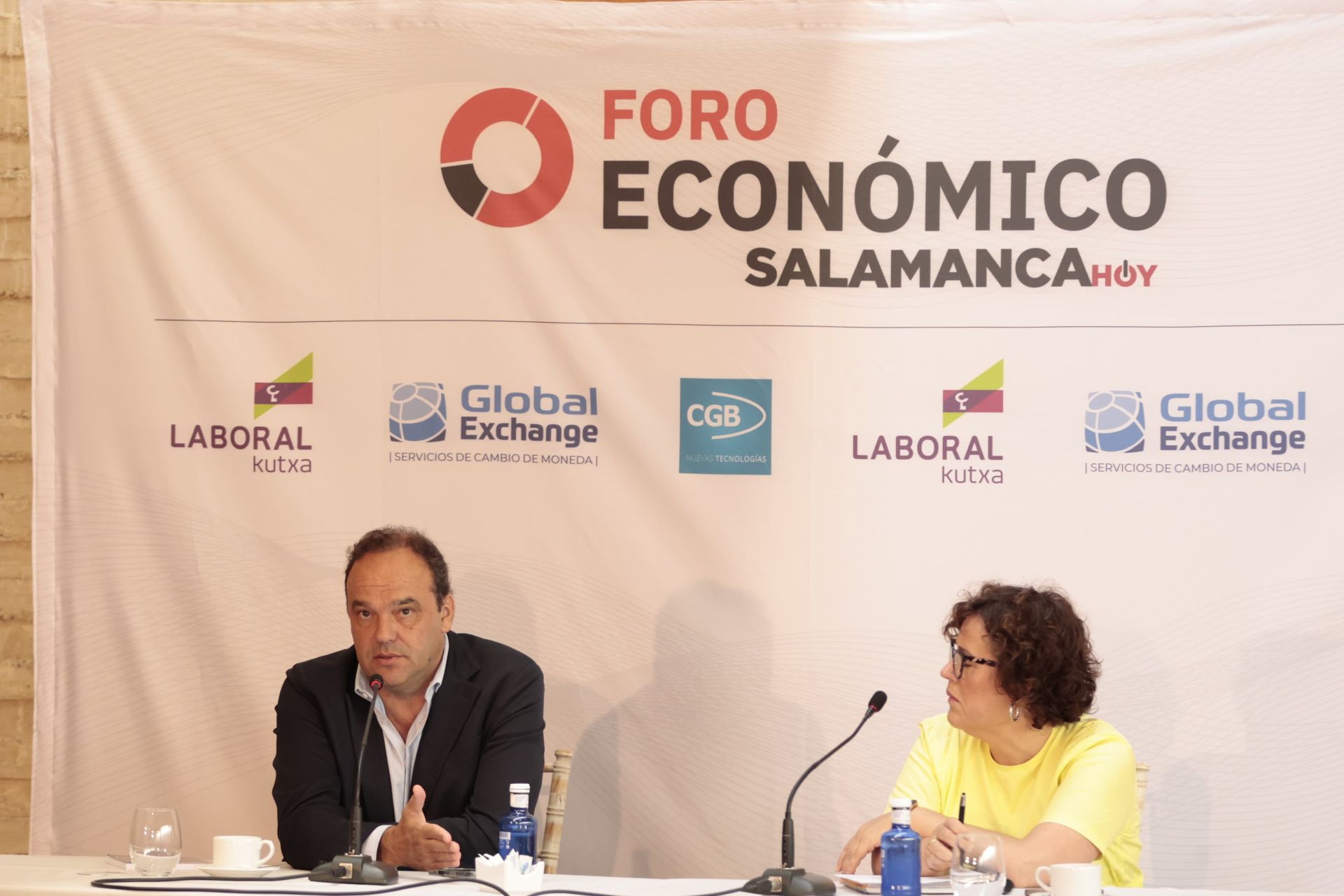 El foro económico de Salamancahoy, en imágenes