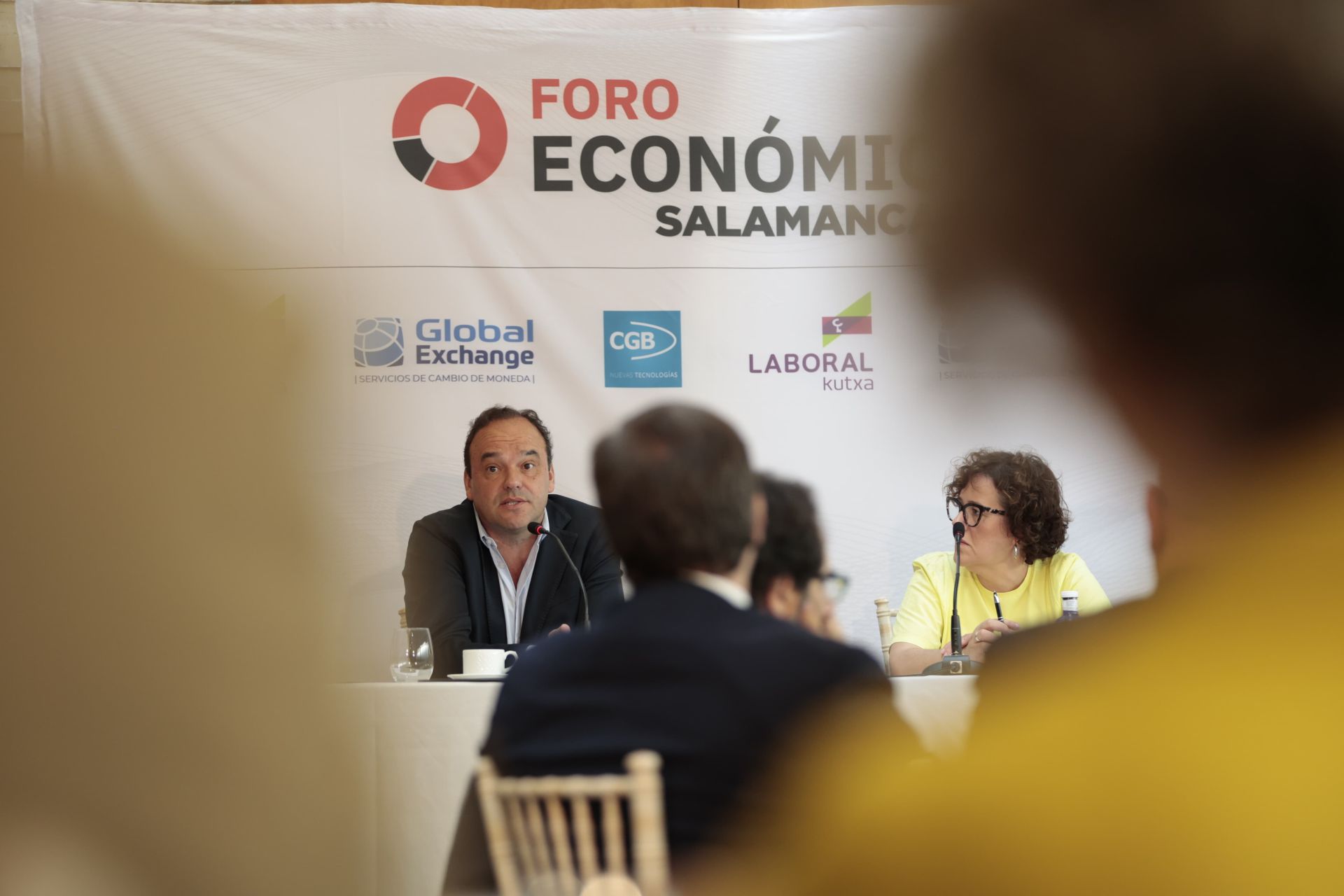 El foro económico de Salamancahoy, en imágenes