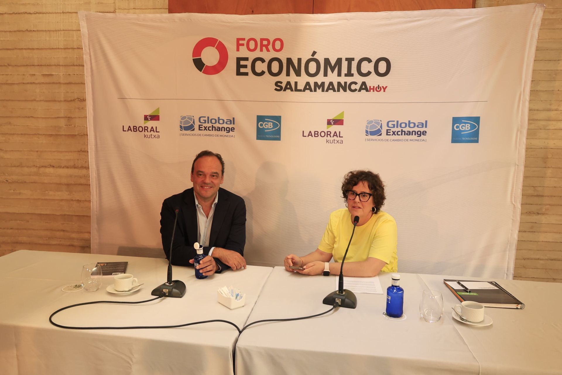 El foro económico de Salamancahoy, en imágenes