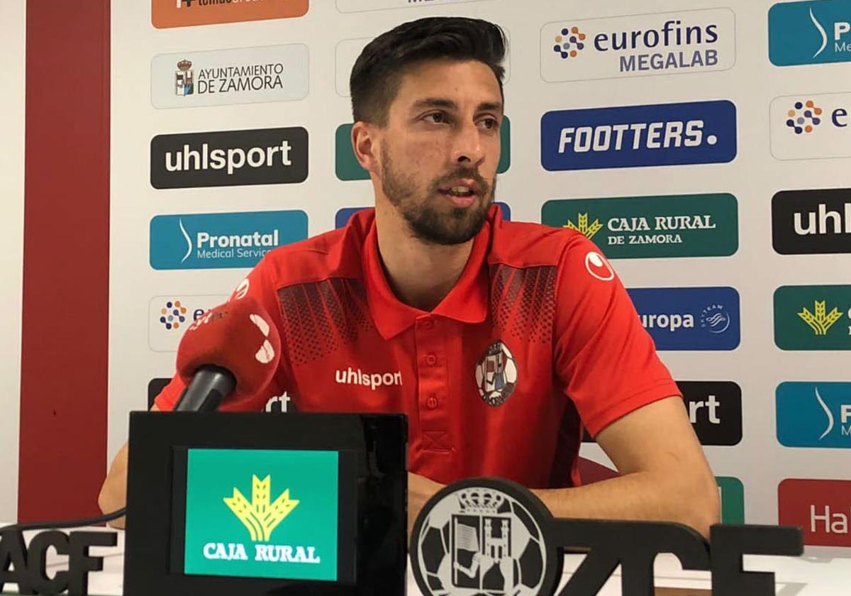 Coque, es su etapa como jugaor del Zamora CF.