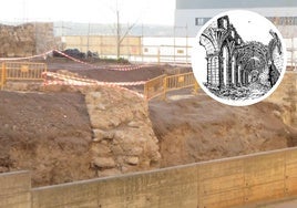 Los muros de la fabulosa abadía de Salamanca que han aparecido al reabrir la antigua muralla