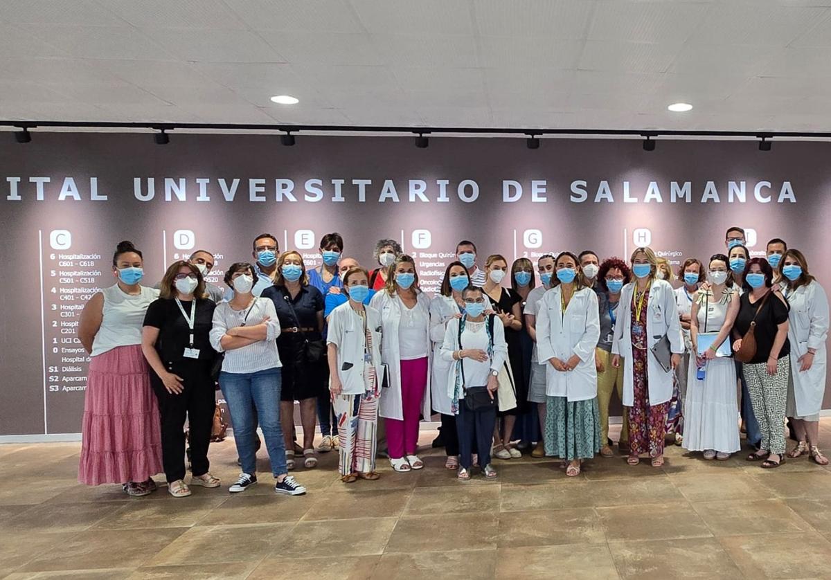 Participantes en el proyecto 'Escuela de Pacientes'.